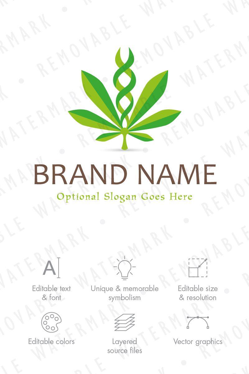 Genetics Logo - Cannabis Genetics Logo Template #66963
