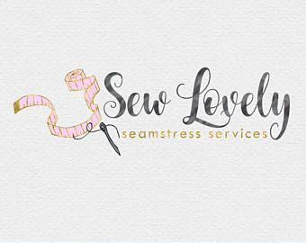 Seamstress Logo - Sewing logo | Etsy