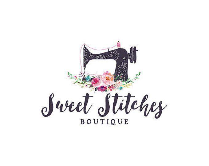 Seamstress Logo - sewing machine logo lady bug logo sewing logo seamstress logo | Etsy ...