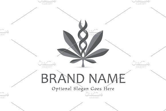 Genetics Logo - Cannabis Genetics Logo Logo Templates Creative Market