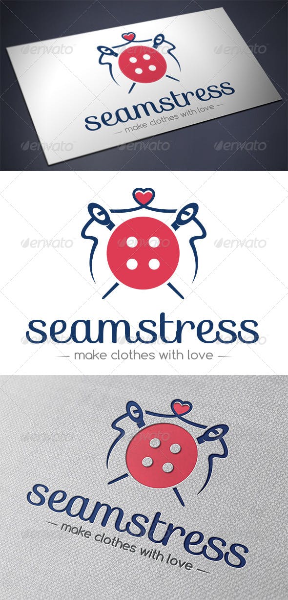 Seamstress Logo - Seamstress Logo Template by BossTwinsMusic | GraphicRiver