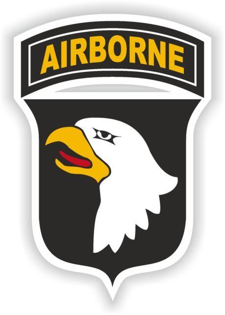 Division Logo - 1x Sticker 101st Airborne Division Logo Bumper Army Military