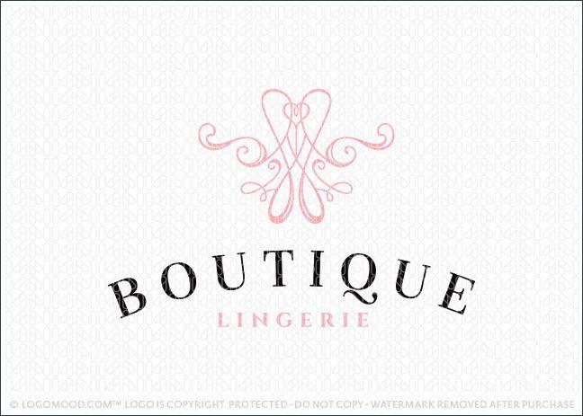 Lingerie Logo - Readymade Logos for Sale Boutique Lingerie | Readymade Logos for Sale