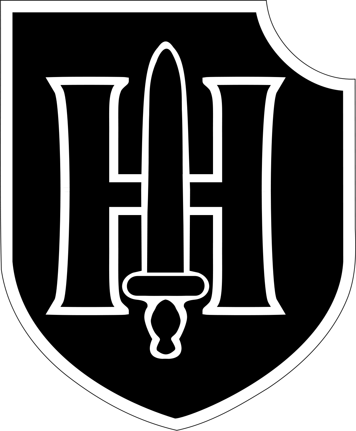 Division Logo - 9th SS Panzer Division Hohenstaufen
