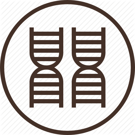 Genetics Logo - Badge, education, genetics, logo, science icon
