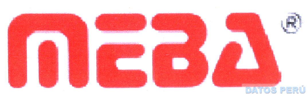 Meba Logo - Marca MEBA registrada en Perú