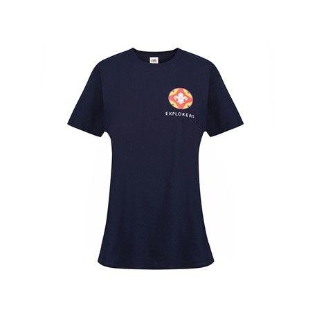 Ladies Logo - Explorer Transformed Logo Contrast Ladies T-shirt - The Scout and ...