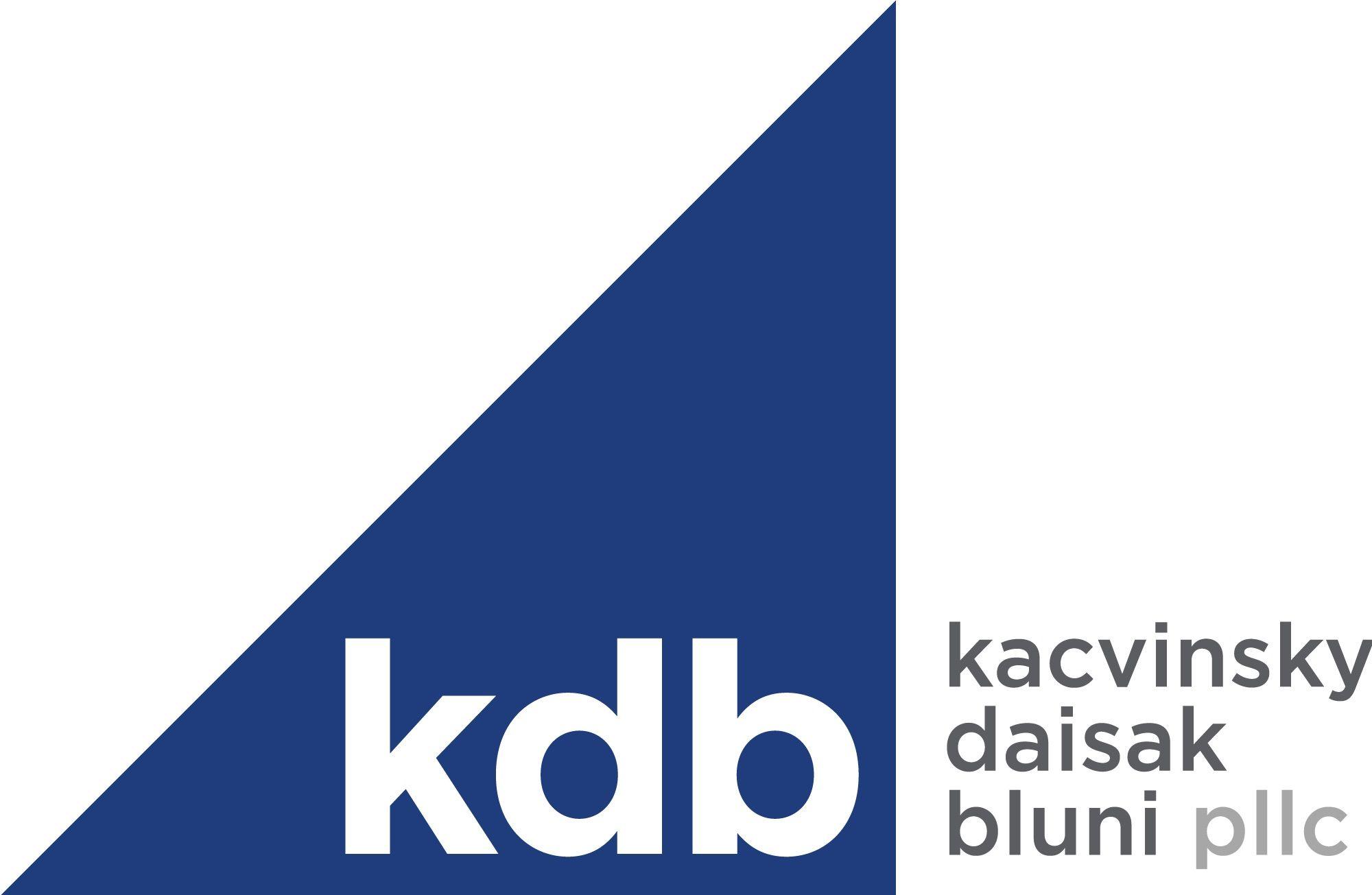Kdb Logo - National Intellectual Property Law Firm Kacvinsky Daisak Bluni KDB