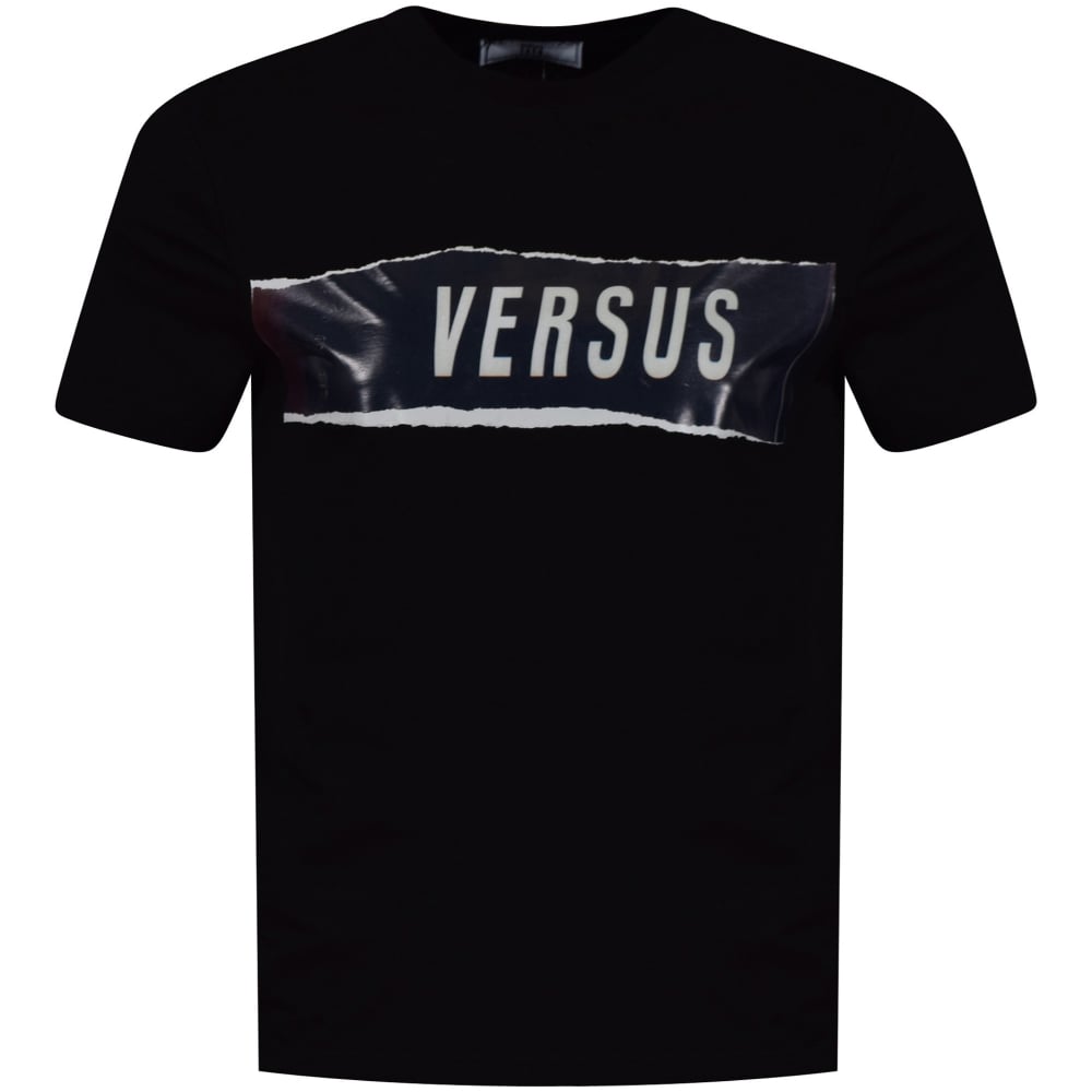 Zayn Logo - VERSUS X ZAYN Versus x Zayn Black Logo T-Shirt - Men from ...