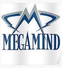 Megamind Logo - Megamind Posters | Redbubble