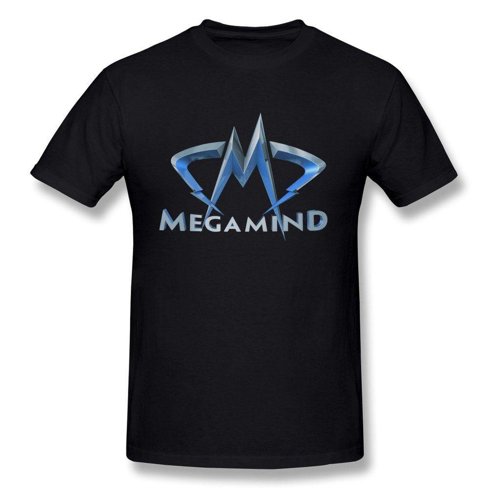 Megamind Logo - Amazon.com: BoAlyn Men's Megamind Movie Logo T Shirts Small Black ...