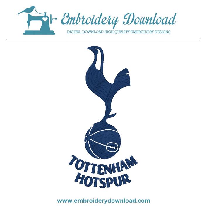 Totenham Logo - Tottenham Hotspur logo Embroidery Design