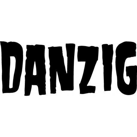 Danzig Logo - Danzig - Logo Window Sticker
