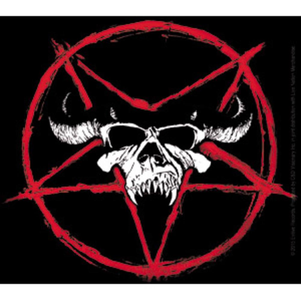 Danzig Logo - Danzig Skull With Pentagramy Sticker