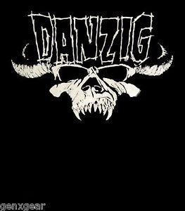 Danzig Logo - DANZIG cd cvr SKULL LOGO Official SHIRT SMALL New samhain misfits | eBay
