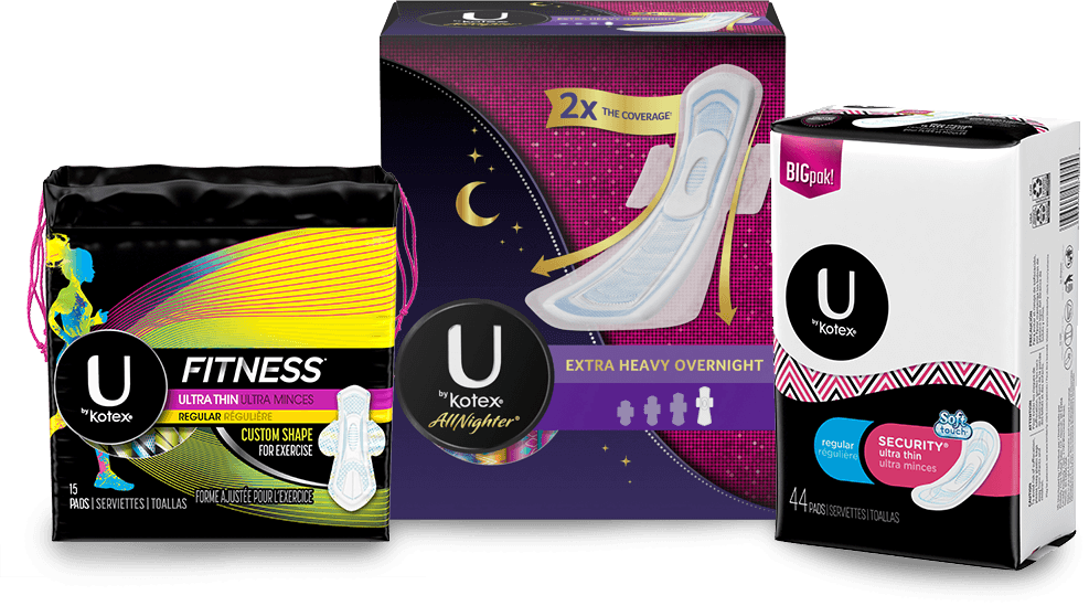 Kotex Logo - U by Kotex® | Tampons, Maxi Pads, Liners, & Period Info!