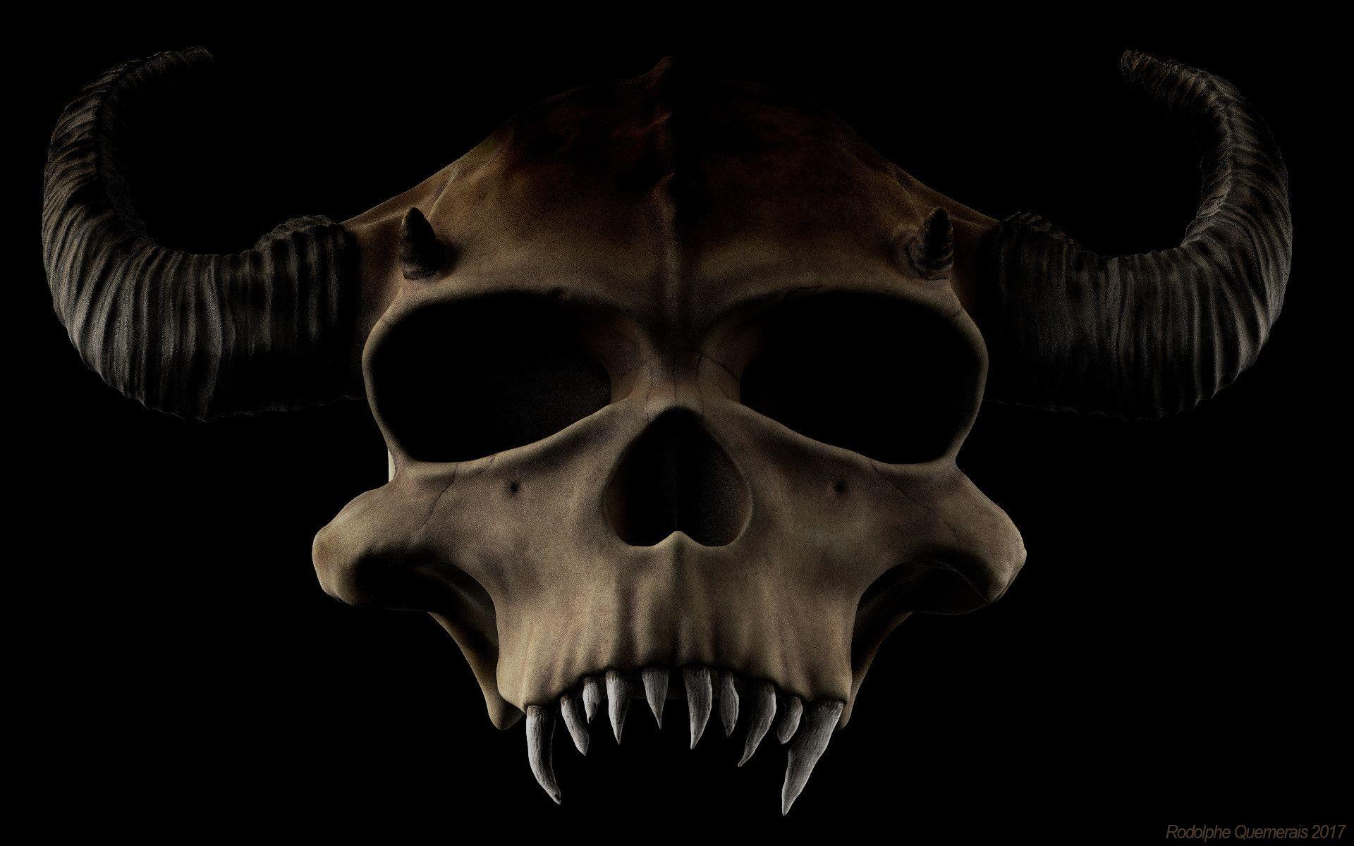 Danzig Logo - Rodolphe QUEMERAIS - Danzig Skull