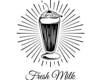 Milkshake Logo - Milkshake logo