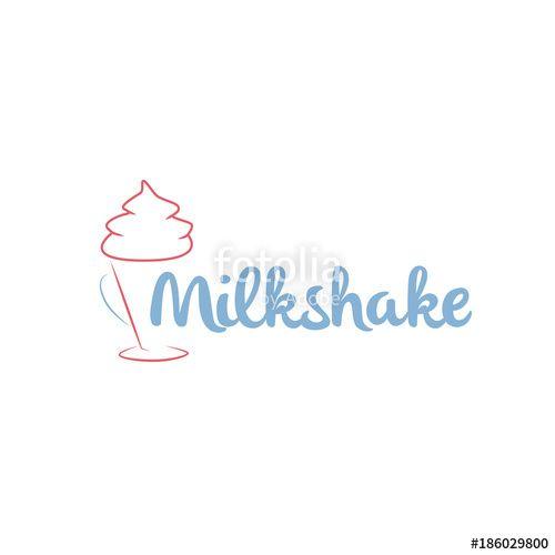 Milkshake Logo - Milkshake Logo Vector Art