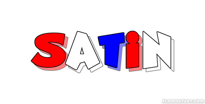 Satin Logo - United States of America Logo. Free Logo Design Tool from Flaming Text