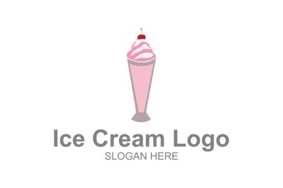 Milkshake Logo - Ice Cream Milkshake Logo Graphic by Guardesign. Acongraphic