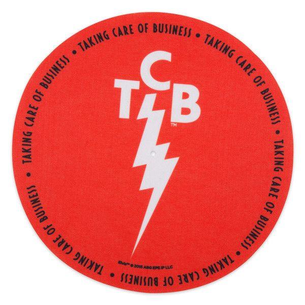 TCB Logo - Elvis TCB Red Slip Mat | Shop the ShopElvis.com Official Store