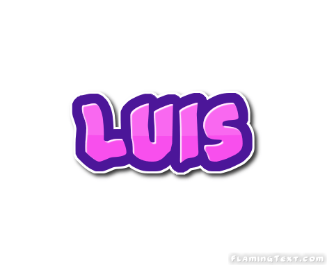 Luis Logo - Luis Logo | Free Name Design Tool from Flaming Text
