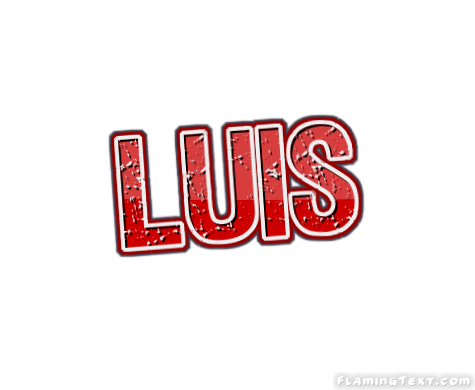 Luis Logo - Luis Logo. Free Name Design Tool from Flaming Text