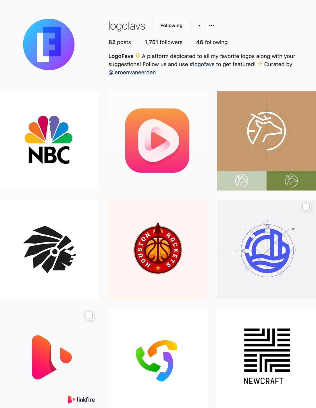 Follow Logo - The 18 Best Instagram Accounts for Logo Design Inspiration
