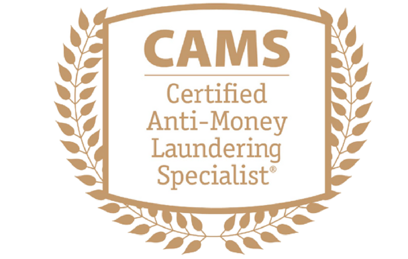 ACAMS Logo - ACAMS Certified Anti Money Laundering Specialist (CAMS) Exam