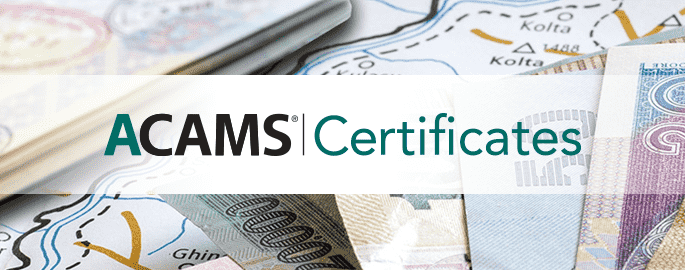 ACAMS Logo - Association of Certified Anti-Money Laundering Specialists | ACAMS