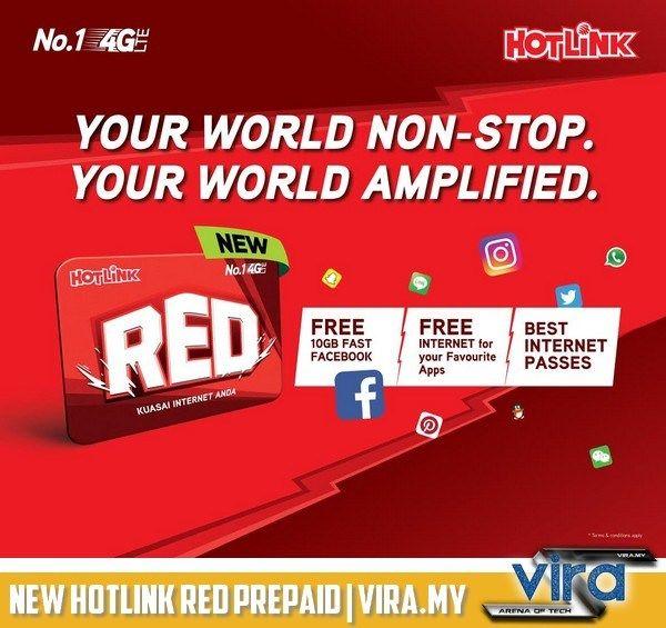 Hotlink Logo - Non-stop WhatsApp, Facebook & Instagram with the new Hotlink RED ...