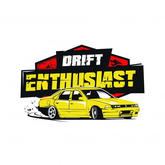 Drift Logo - Drift car logo t-shirt modern speed Vector | Premium Download