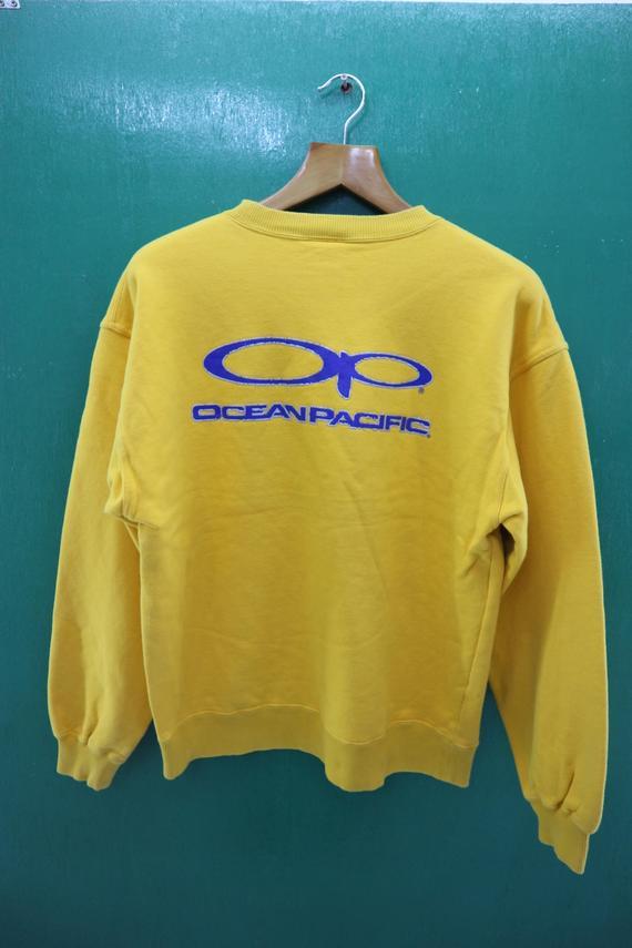 Sunwear Logo - Vintage Ocean Pacific Sweatshirt Big Logo Sunwear Surf Surfing | Etsy