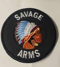 Savage Gun Logo - Savage Arms Indian Head Logo Patch Shooting Gun Rifle Edge ACCU