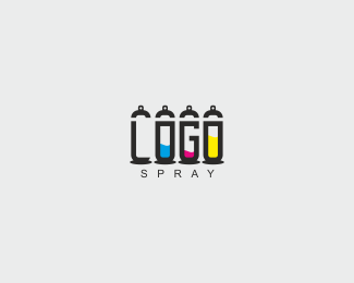 Spray Logo - logo spray Designed