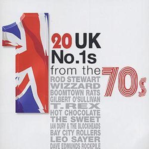 1CD Logo - Various Artists UK No 1s From The 70s (1cd Crimson) Good