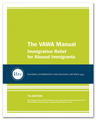 Vawa Logo - The VAWA Manual. Immigrant Legal Resource Center