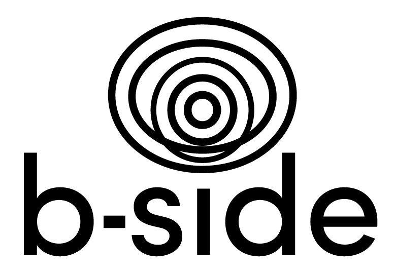 Side Logo - B Side Logo Black