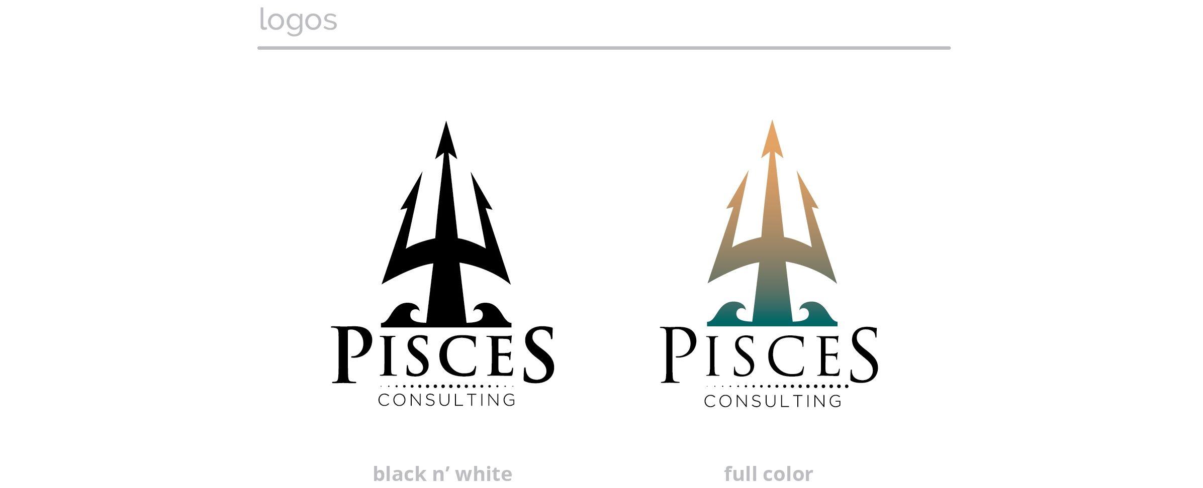 Pisces Logo - Pisces Multi-Branding — Mike Lychock