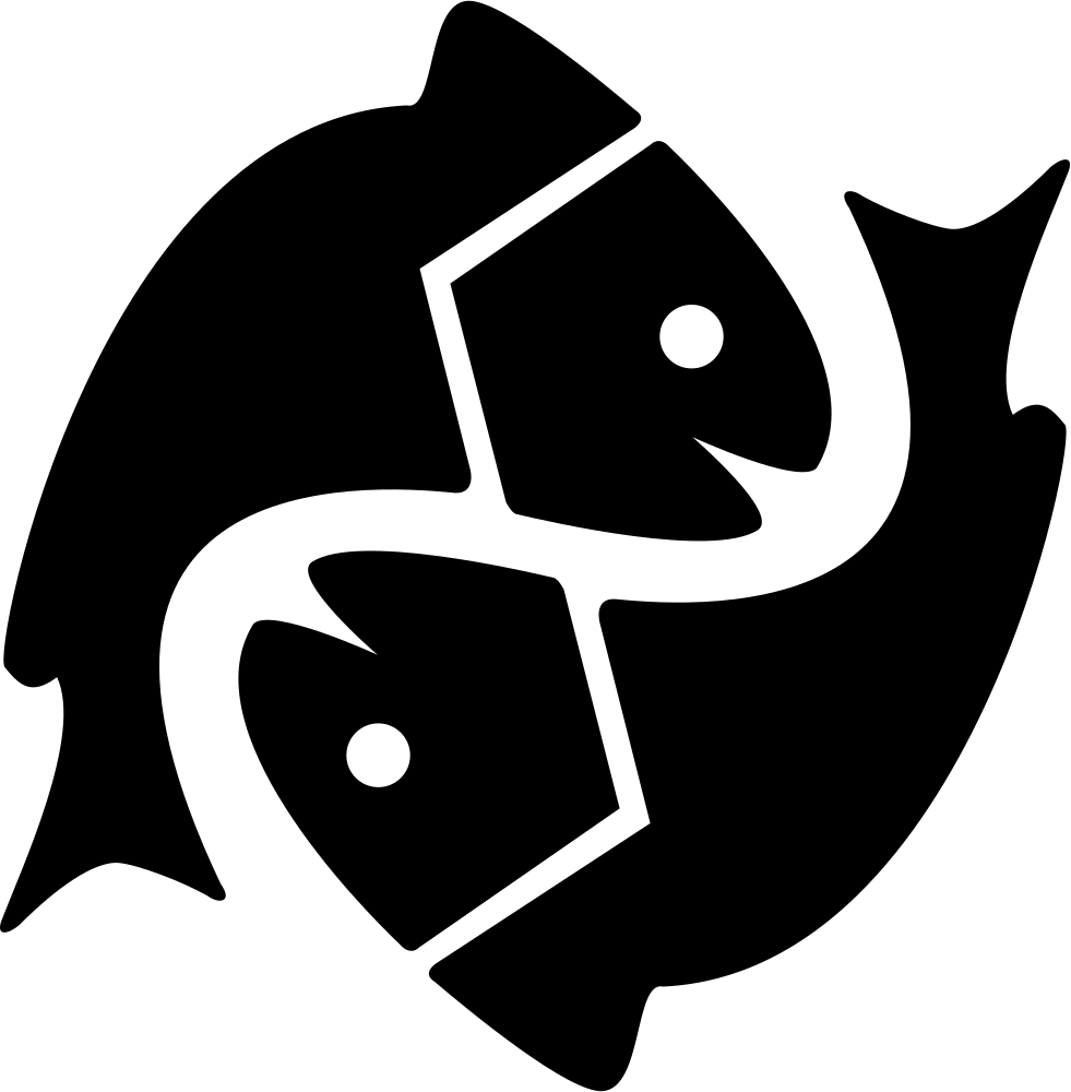 Pisces Logo - Pisces Astrological Sign Symbol Svg Png Icon Free Download