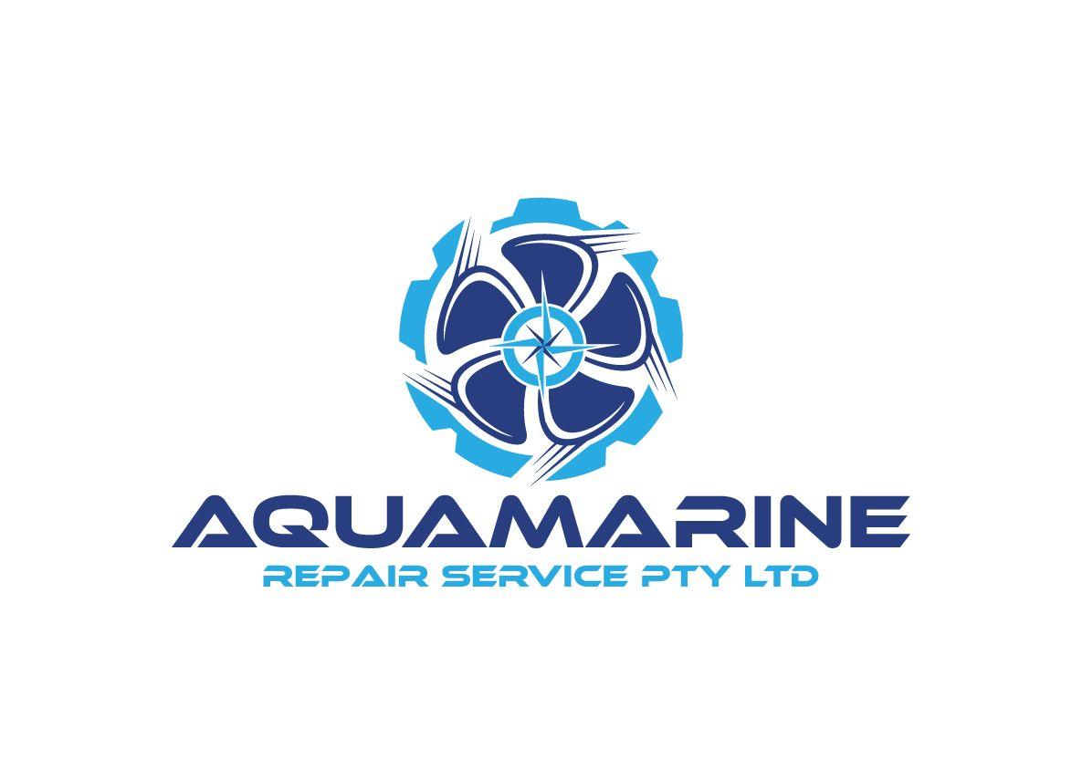 Aquamarine Logo - Logo Design for AQUAMARINE repair service Pty Ltd by hih7. Design