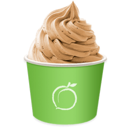 Peachwave Logo - Dark Chocolate - Peachwave Yogurt