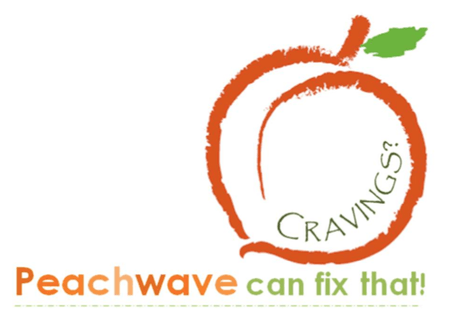 Peachwave Logo - Peachwave Frozen Yogurt - Lauren M. Silvis