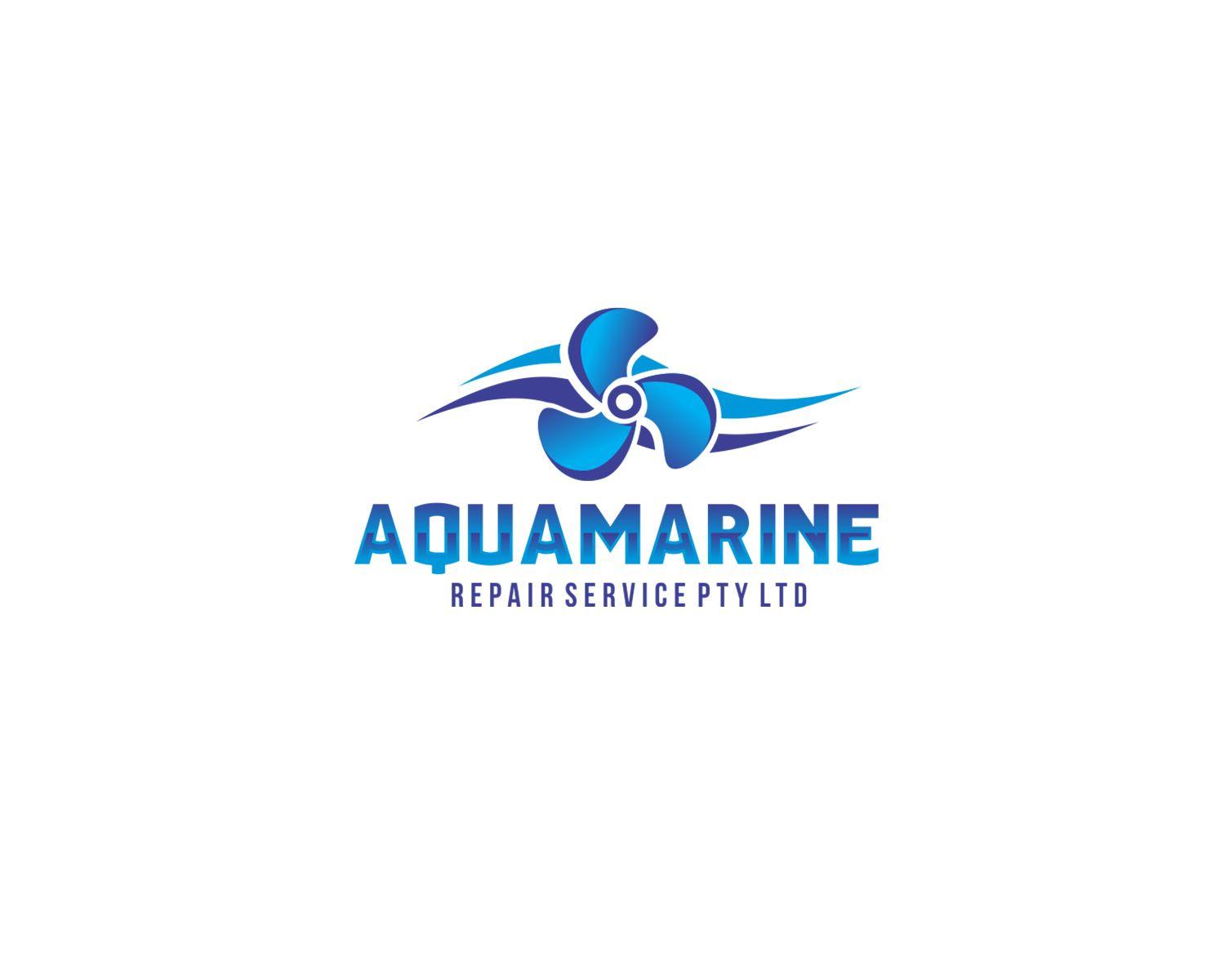 Aquamarine Logo - Logo Design for AQUAMARINE repair service Pty Ltd by DJAM | Design ...