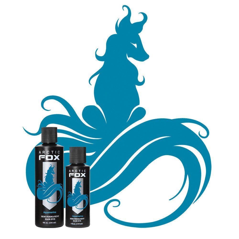 Aquamarine Logo - Aquamarine. Packaging. Dyed hair, Fox hair dye, Arctic fox hair dye