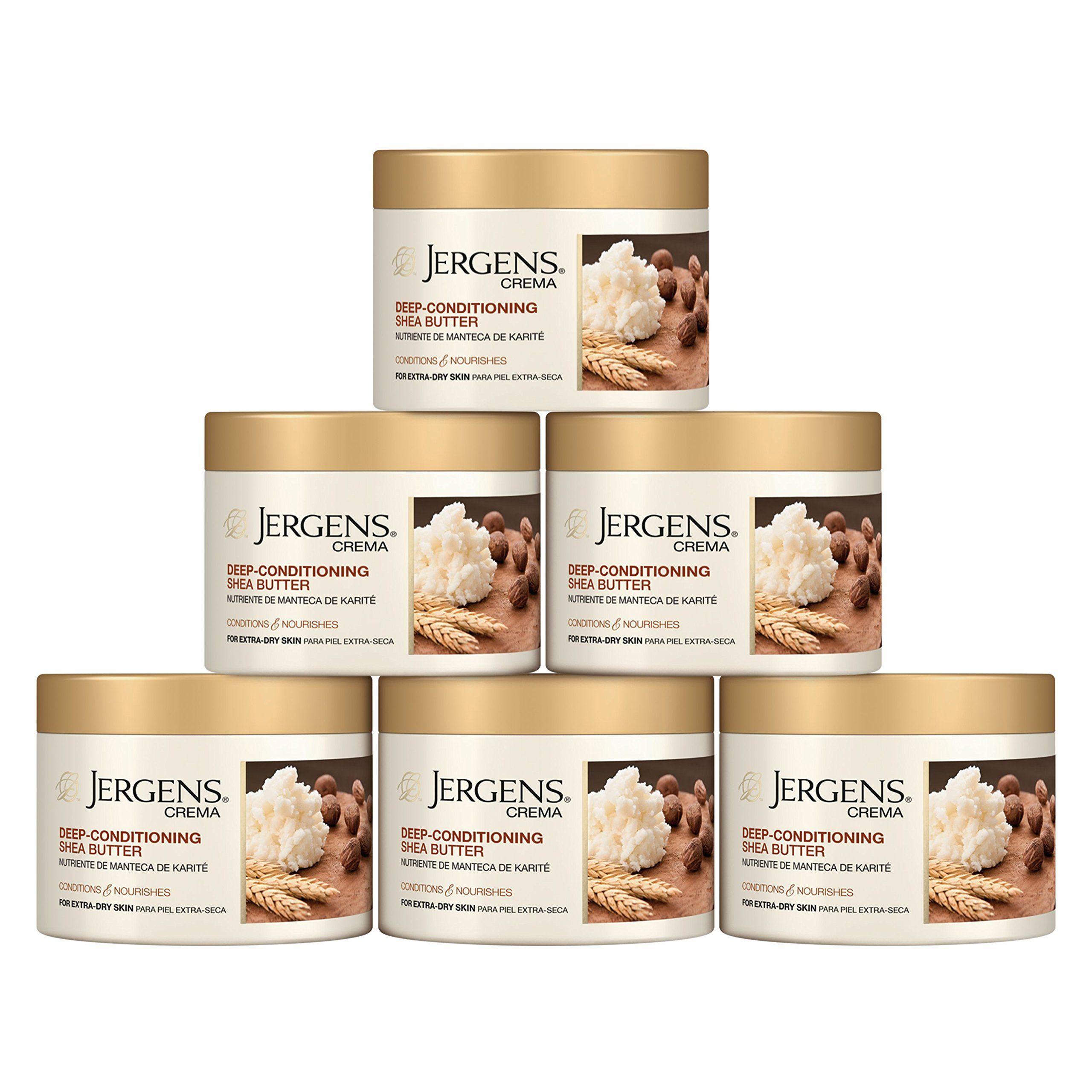 Jergens Logo - Amazon.com : Jergens Crema Deep Conditioning Shea Butter Body Cream