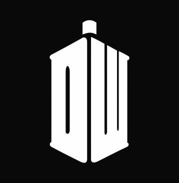 TARDIS Logo - DW Tardis Doctor Who Logo Vinyl Die Cut Decal Sticker - Texas Die Cuts