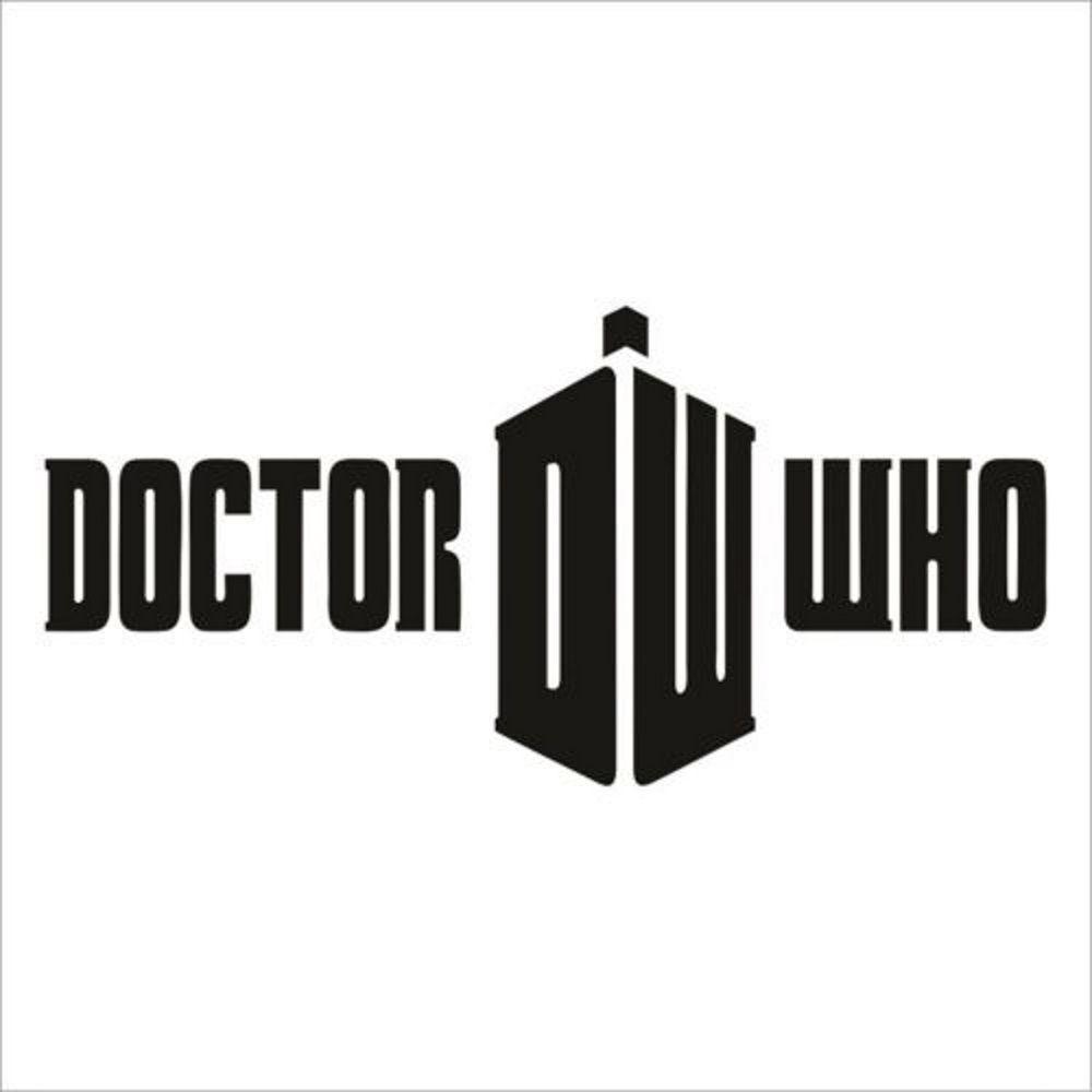 TARDIS Logo - Doctor Who Tardis Logo - Black Pearl Custom Vinyls