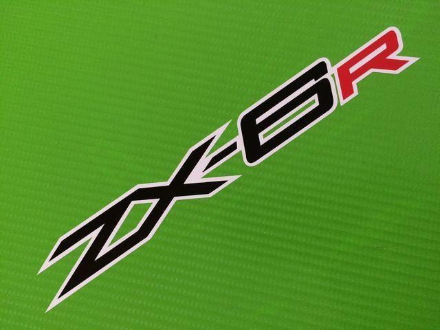 ZX6R Logo - Zx6r Logo Decal Sticker for Race Track Bike Toolbox Garage or Van ...